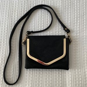 Black crossbody bag